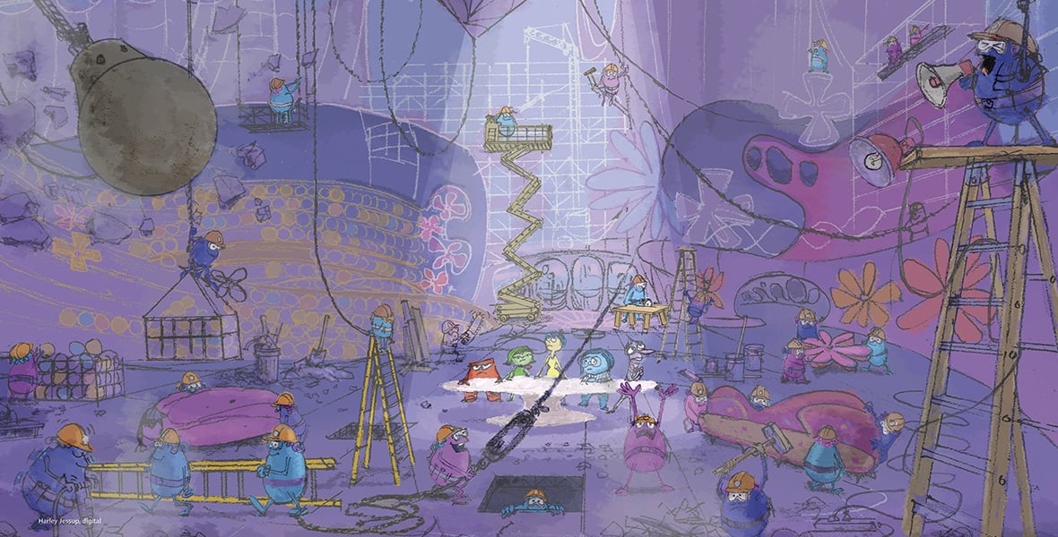 DisneyPixar The Art of Inside Out 2