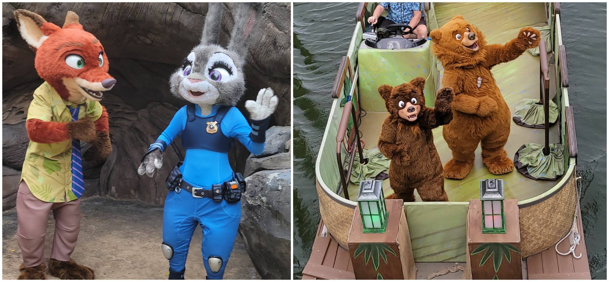 Zootopia and Brother Bear Characters Arrive For Disneys Animal Kingdoms 26th Birthday Celebration