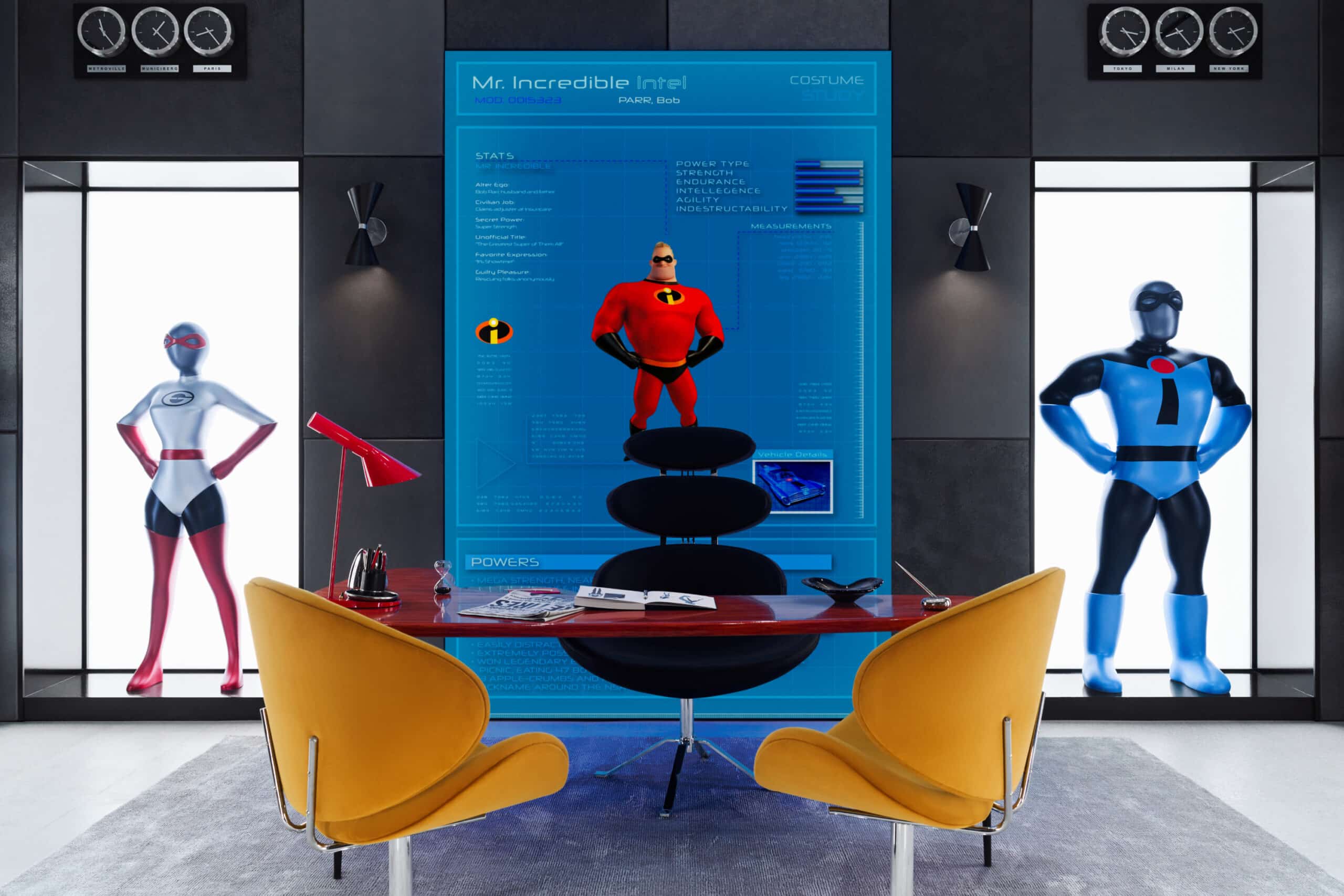 Edna Mode Will Host 'Design your Incredibles Supersuit' at the New Airbnb 'Incredibles' Home