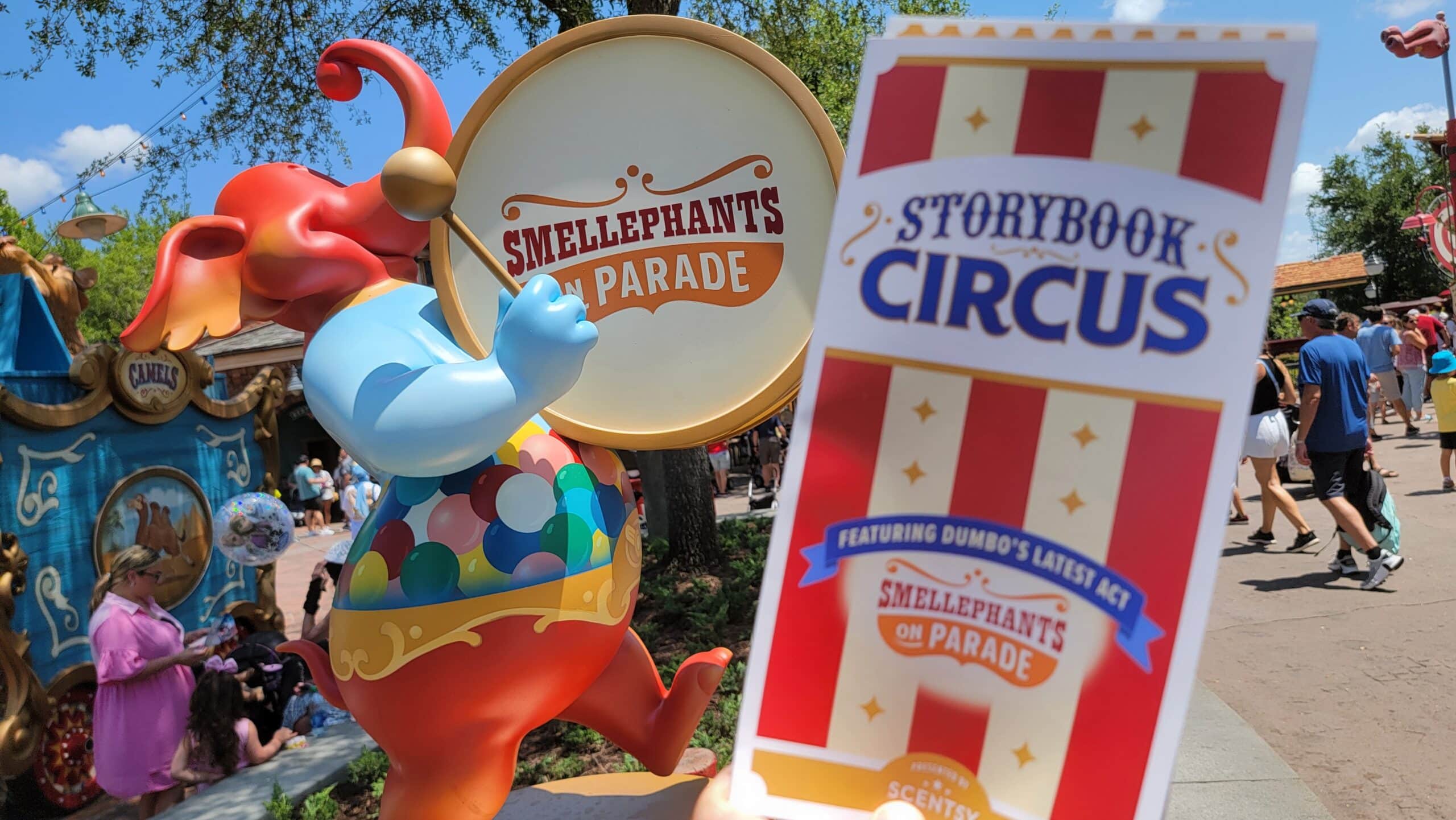 Brand New Magic Kingdom Experience Just Opened Today   Smellephants on Parade