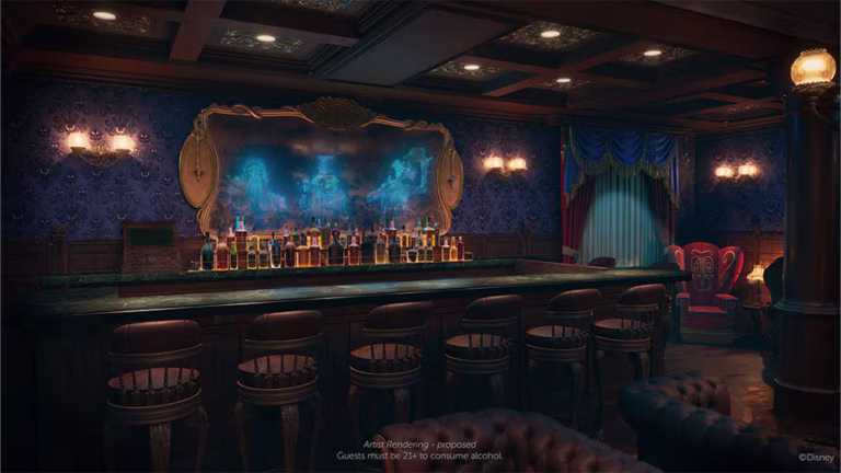 Disney Treasure: Inside the New Haunted Mansion Bar