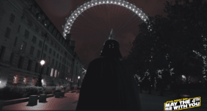 Star Wars: The Dark Side Takes Over The London Eye