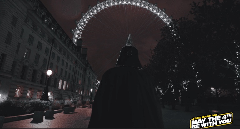 Star Wars: The Dark Side Takes Over The London Eye