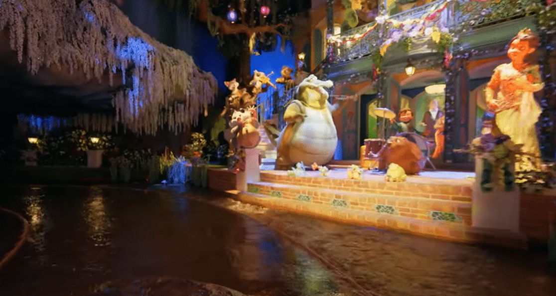 New Images and Video Inside Tianas Bayou Adventure Plus the Finale Room with New Song