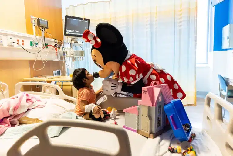Special Visit to Children’s Hospital of Orange County, CA by Mickey & Minnie