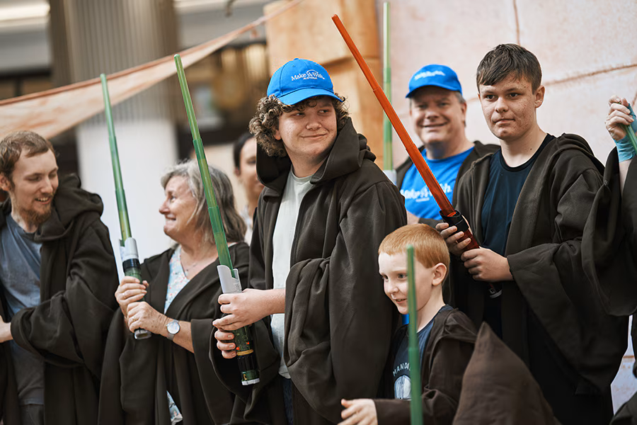 Disney X Make A Wish In a Galaxy Down Under