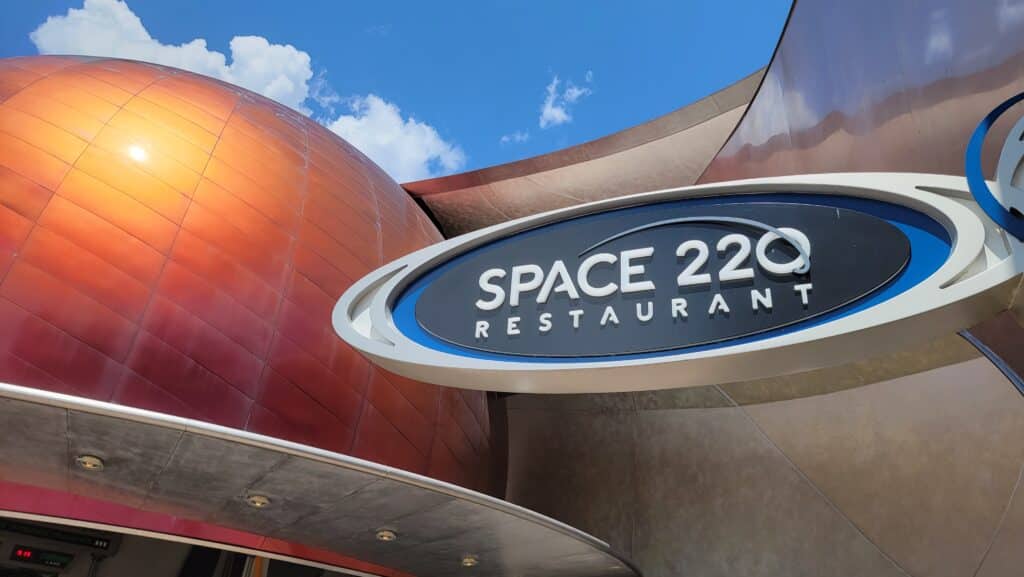 Lunch Walt Disney World Epcot Dining Menu Space 220 Lounge Lunch  Dinner 2025the Stars in Epcot A Space 220 Experience