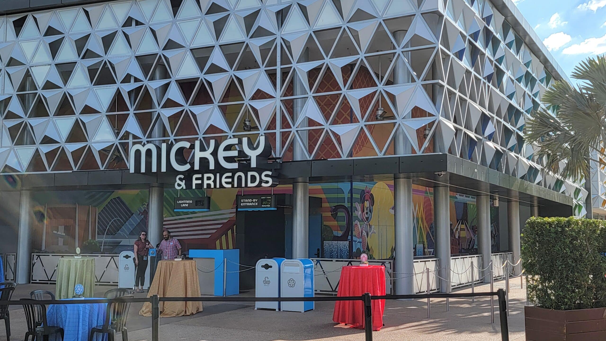 Communicore Hall and Plaza   Added to Disney World Website Opening is Today