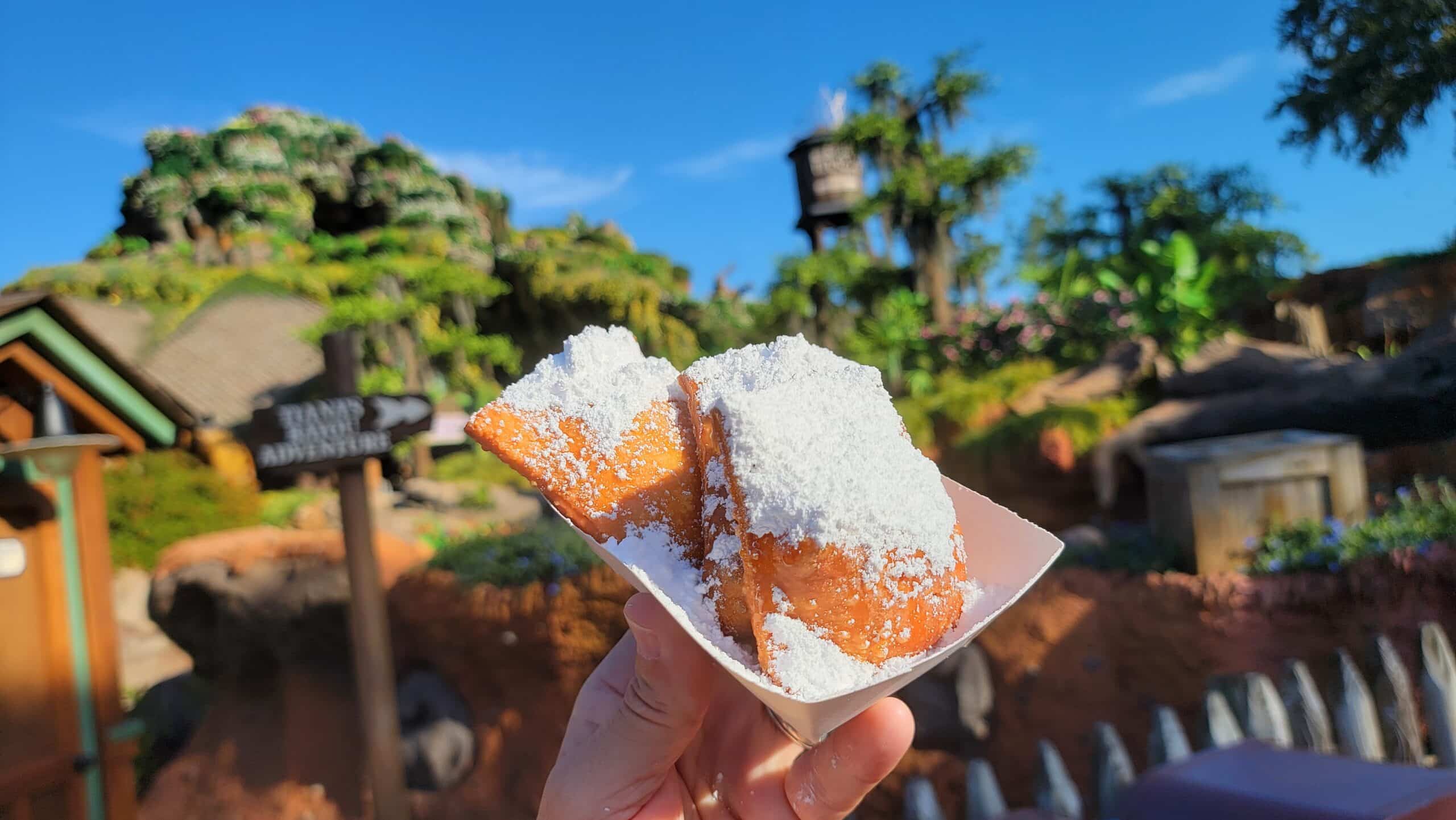 Tianas Famous Beignets at Golden Outpost are Now Available and are Delicious