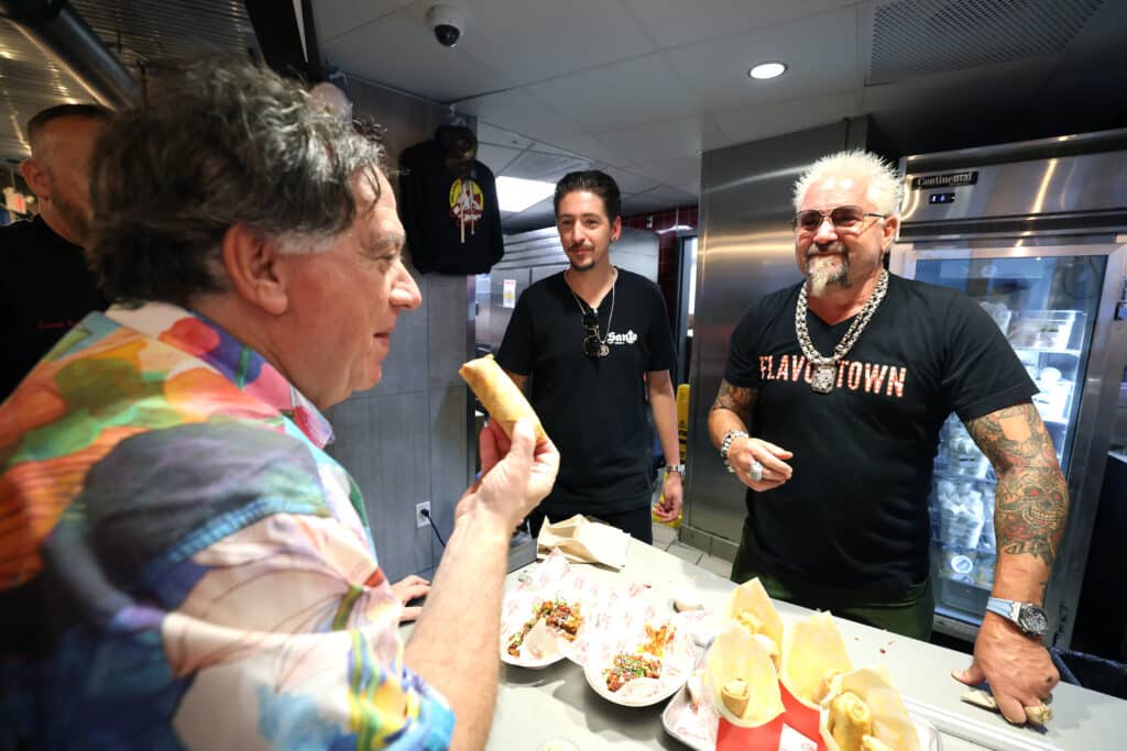 Guy Fieri Spotted Getting His Chicken Fix at Chicken Guy Disney Springs