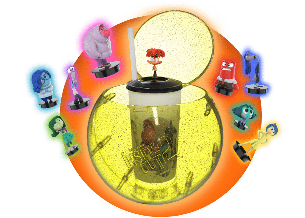 Inside Out 2 Popcorn Buckets from AMC   Regal   Cinemark