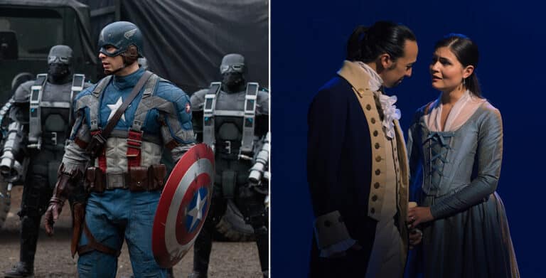 D23 July the 4th Movies and Shows to Watch - Capt. America to Hamilton!