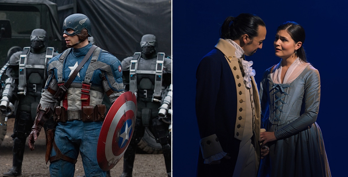 D23 July the 4th Movies and Shows to Watch   Capt America to Hamilton