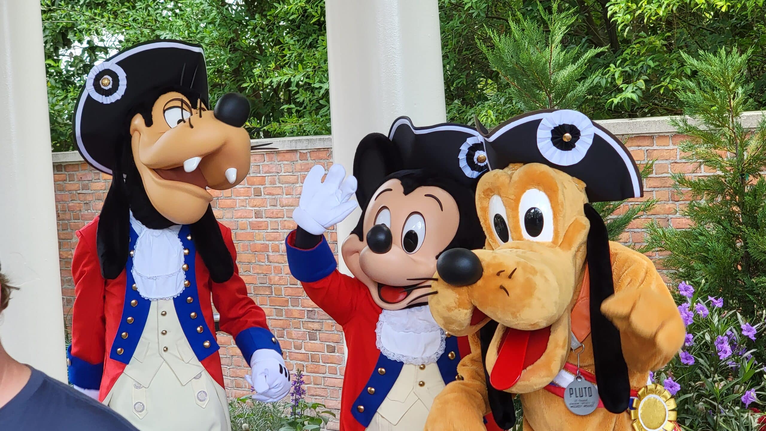 4th of July Fun Meet Mickey  Friends in Festive Attire at Epcot