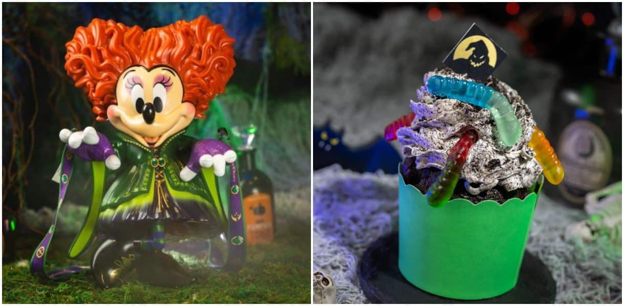 Minnie Mouse Winifred Sanderson Sister Popcorn Bucket and Food Announced for Mickeys Not So Scary Halloween Party 2024