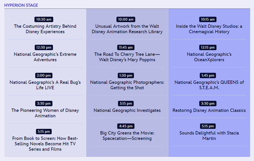 Talent and Schedules Released for D23 The Ultimate Fan Event Aug 9   11 2024