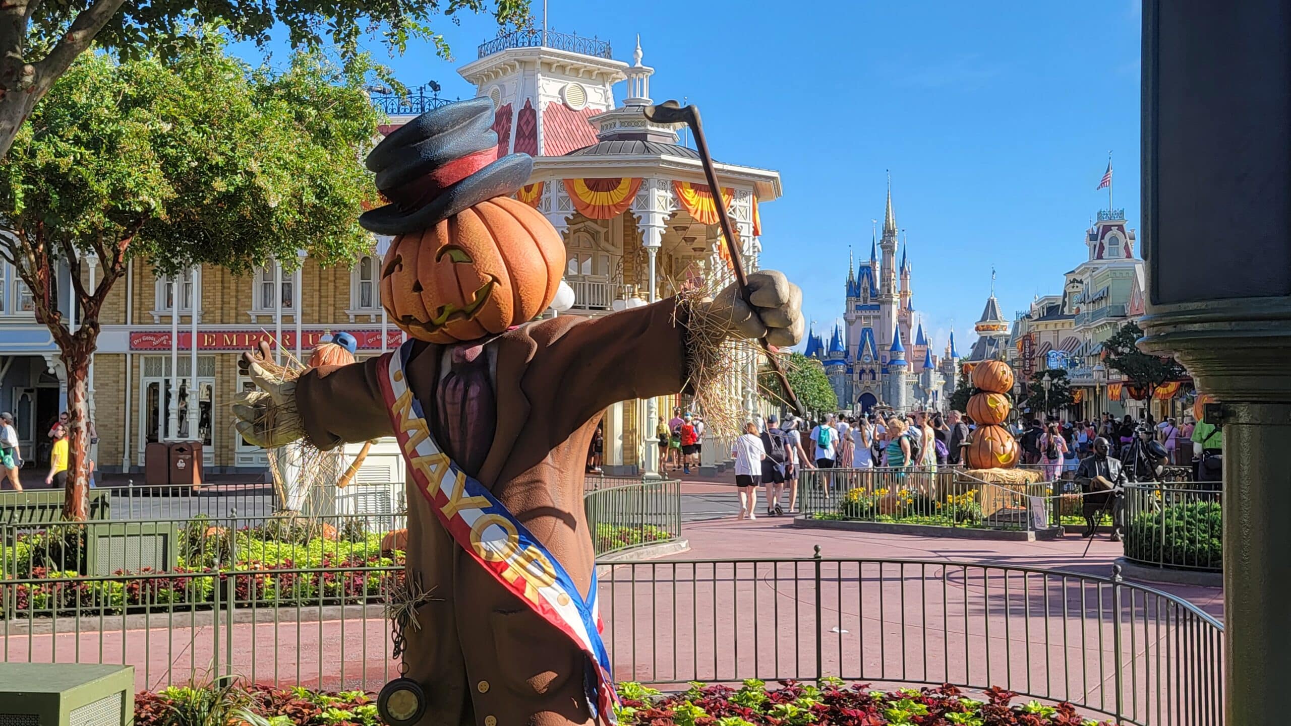 Halloween Decorations Come to Magic Kingdom for 2024   Images