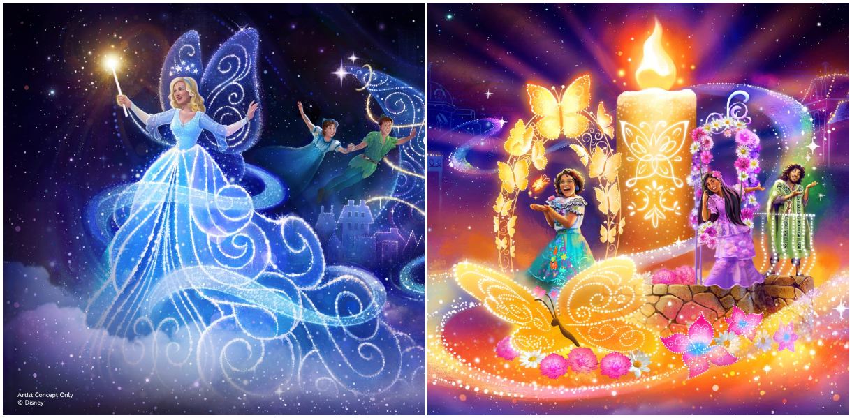 The Blue Fairy will Bring to Life Disney Starlight Disneys Magic Kingdom NEW Nighttime Parade