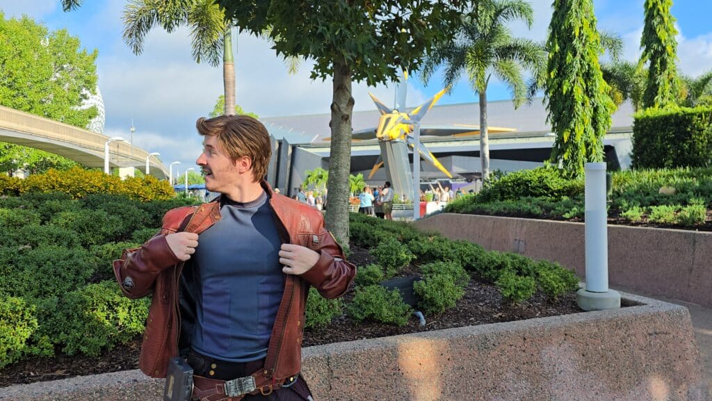 Challenged to a Dance Off at the New Star Lord Meet  Greet Started in Epcot