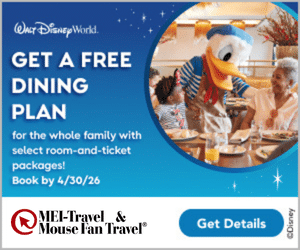 Mei Mouse Fan Travel Free Disney Dining Plan 2026