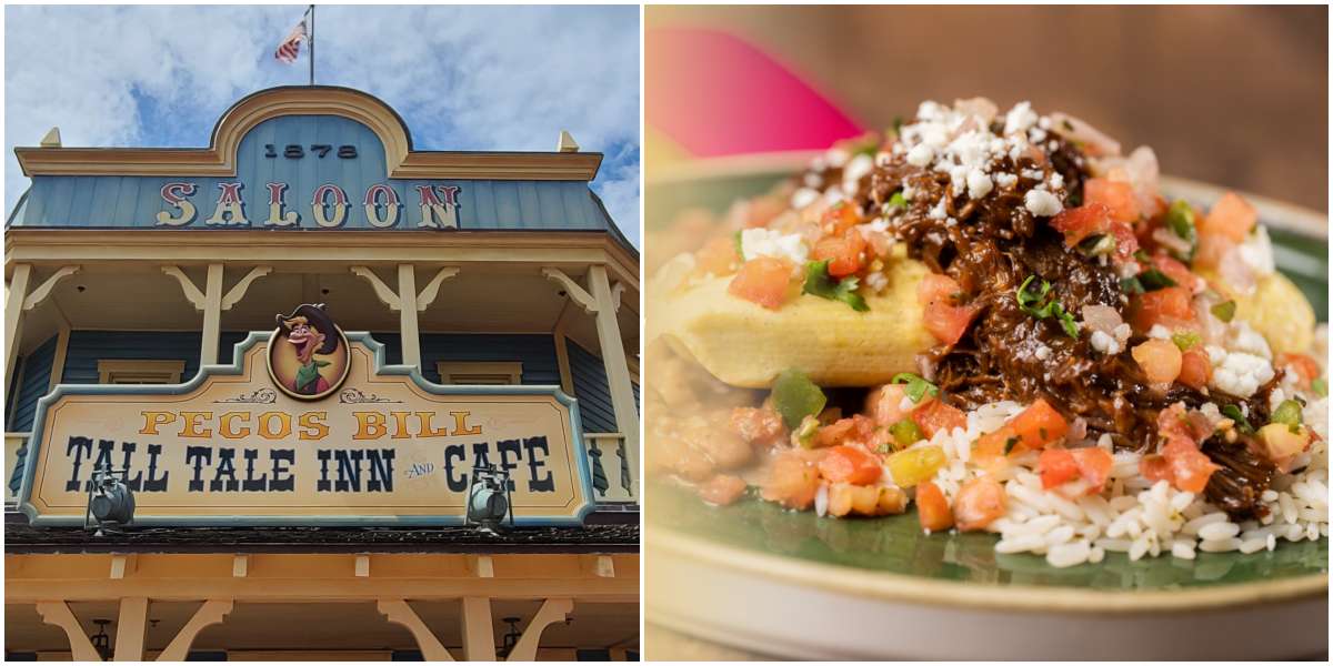Pecos Bill Tall Tale Inn  Cafe in Frontierland gets a Menu Makeover