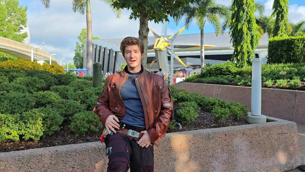 Challenged to a Dance Off at the New Star Lord Meet  Greet Started in Epcot