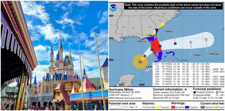 Walt Disney World Relief Fund For Cast & Community plus  Million in Local Donations after Hurricane Milton
