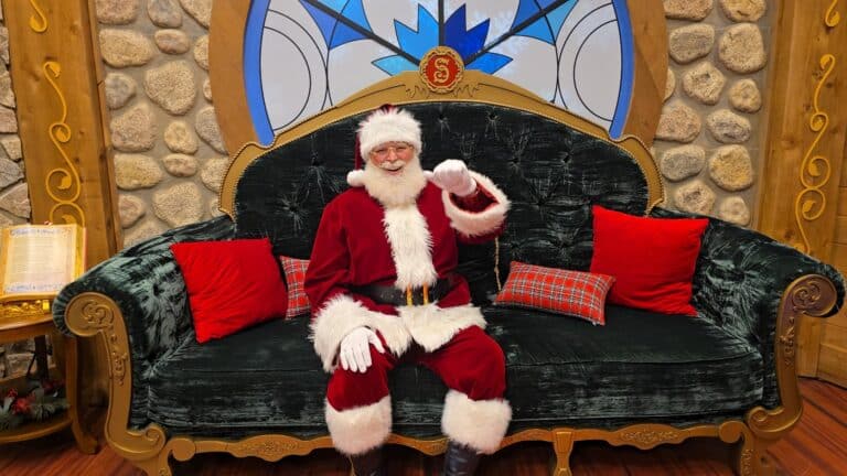 Santa is Everywhere at Disney World in 2024 - The Magic of the Holidays at Disney