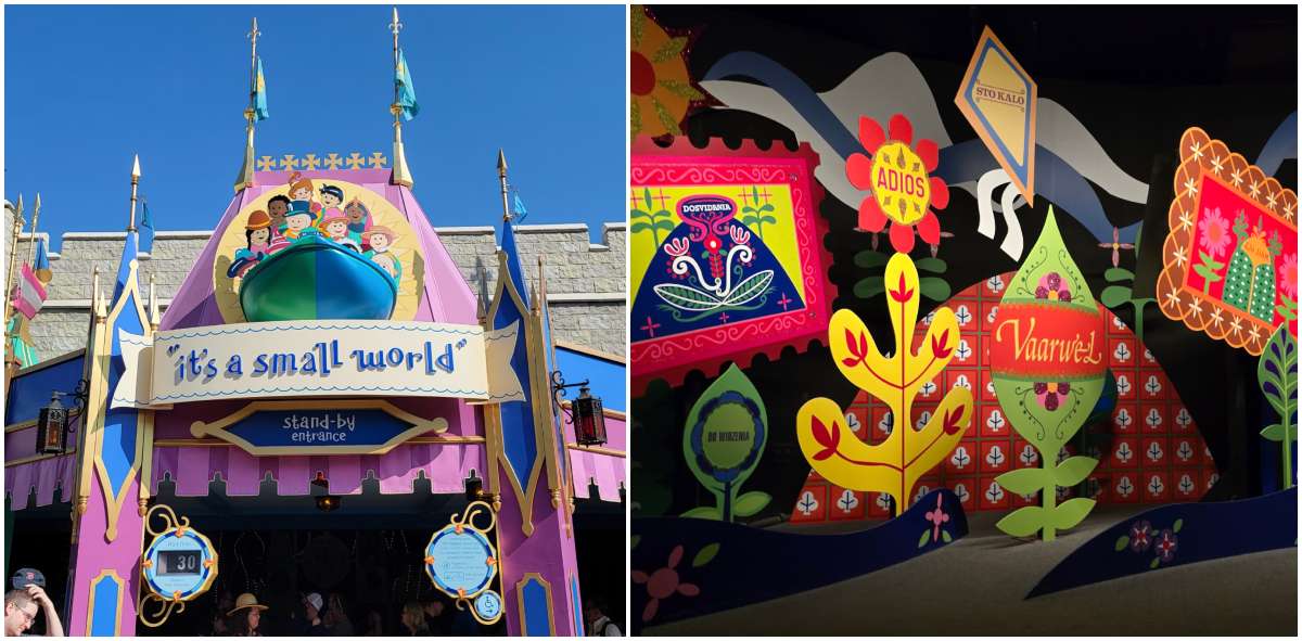 Interactive Name Display Removed from its a small world ride at Disney World