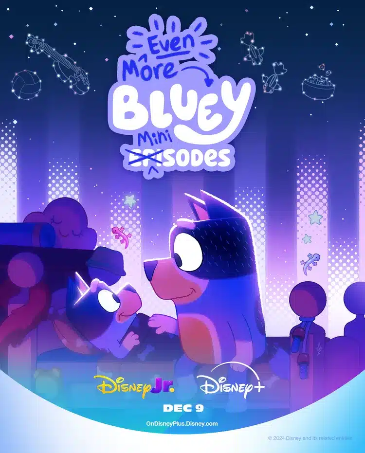 BLYMINIDEC94x52a3327358ea0439bbee781bdb16f7321 Fantasy Land News Even More Bluey Minisodes AnnouncedFinal Episodes Coming in December