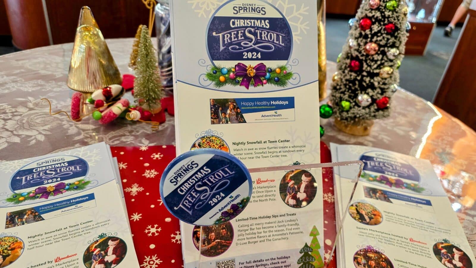 Disney Springs Christmas Tree Stroll Returns in 2025 More MagicBand Interaction