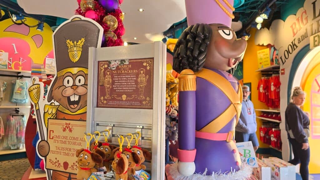 Earl the Squirrel is Back for Holidays at Universal Orlando with Earl'z March of the Nutcrackers" Scavenger Hunt