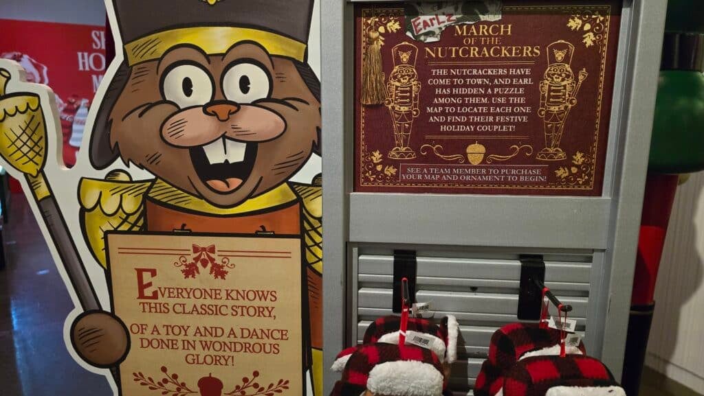 Earl the Squirrel is Back for Holidays at Universal Orlando with Earl'z March of the Nutcrackers" Scavenger Hunt