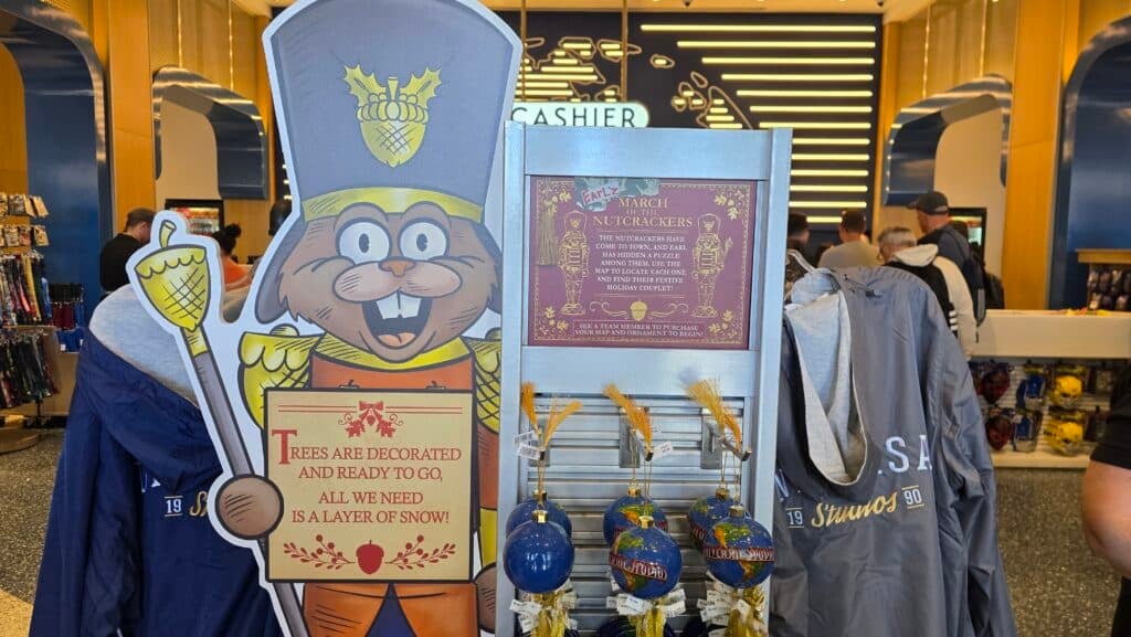 Earl the Squirrel is Back for Holidays at Universal Orlando with Earl'z March of the Nutcrackers" Scavenger Hunt