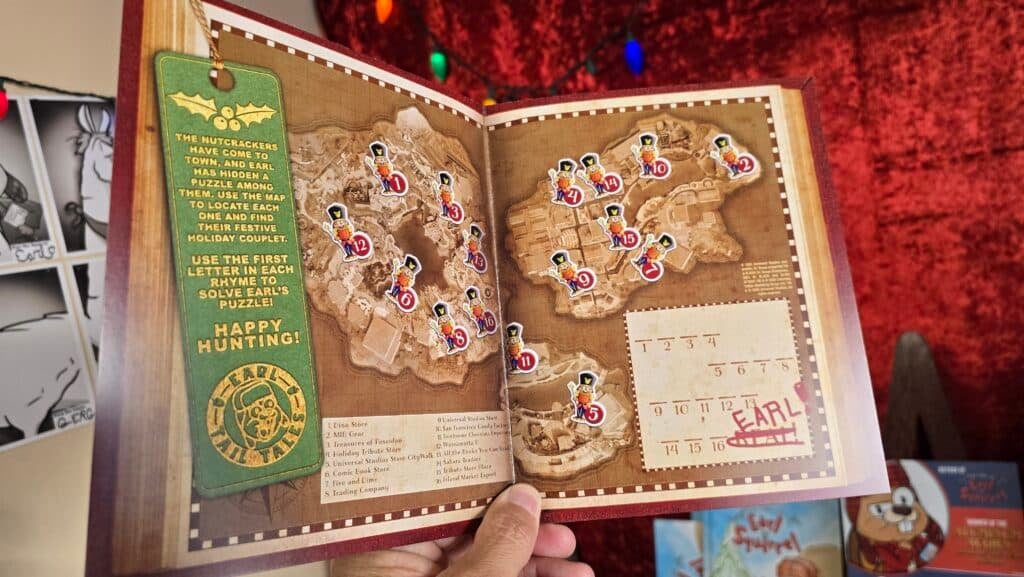Earl the Squirrel is Back for Holidays at Universal Orlando with Earl'z March of the Nutcrackers" Scavenger Hunt