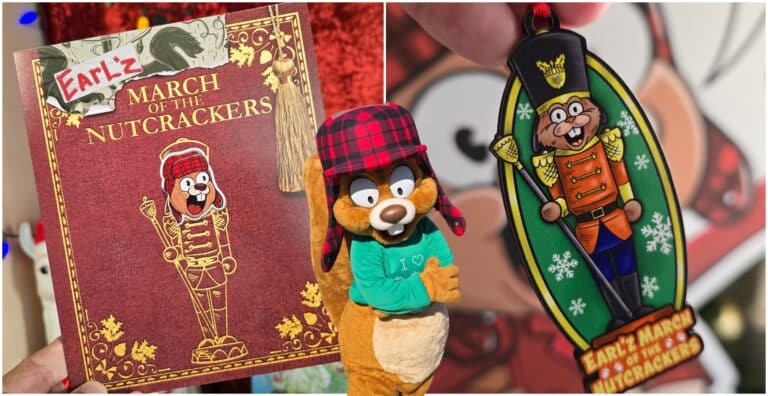 Earl the Squirrel is Back for Holidays at Universal Orlando with "Earl'z March of the Nutcrackers" Scavenger Hunt