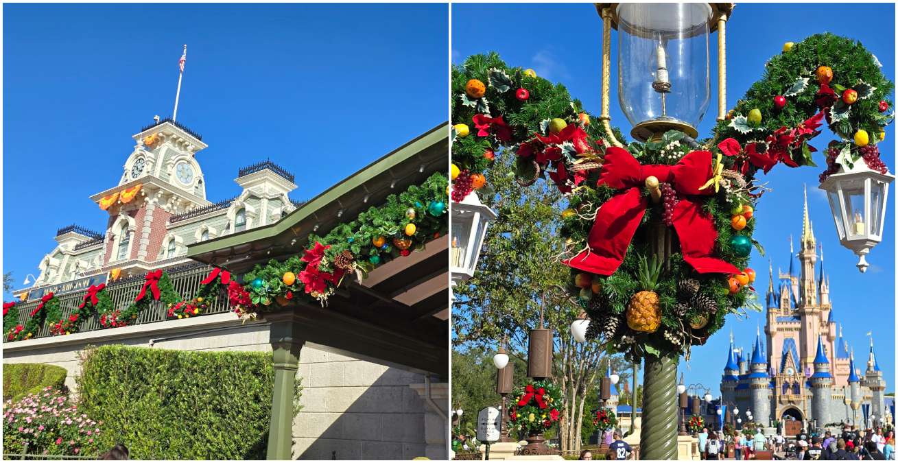 Disneys Magic Kingdom Transforms From Halloween to Christmas Holidays Overnight