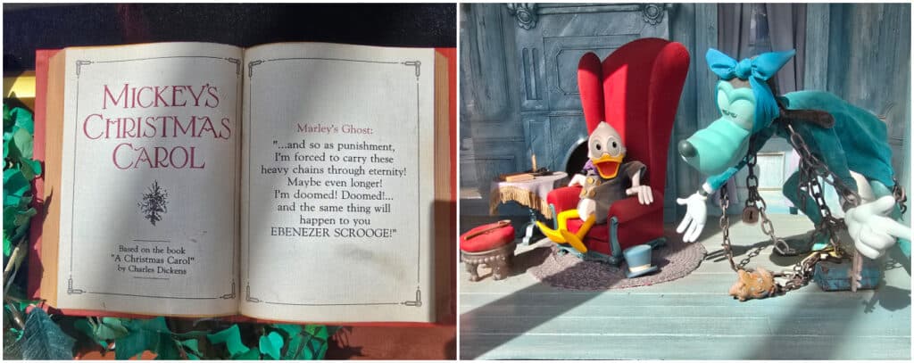 Disney Mickey's Christmas Carol Window Display Returns to Magic Kingdom for the Holidays 2024