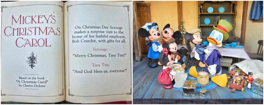 Disney Mickey's Christmas Carol Window Display Returns to Magic Kingdom for the Holidays 2024