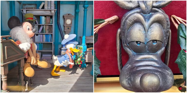 Disney Mickey's Christmas Carol Window Display Returns to Magic Kingdom for the Holidays 2024
