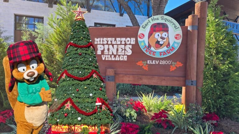 Universal Studios "The Tale of Earl the Squirrel" at Holiday Tribute Store 2024