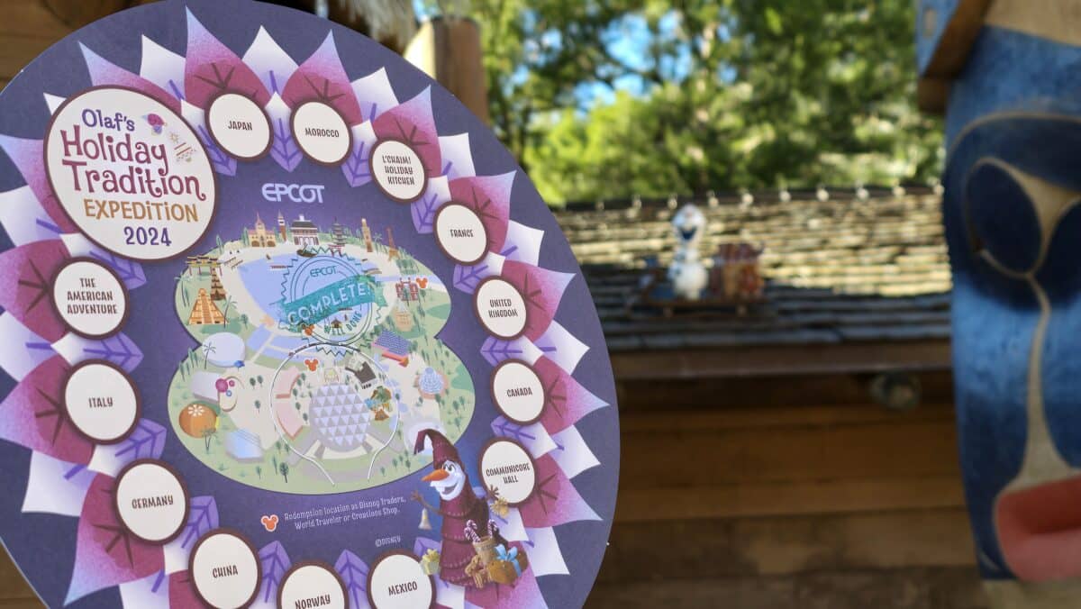 Where to Find Olaf During Olaf's Holiday Tradition Expedition 2024" During Festival of the Holidays
