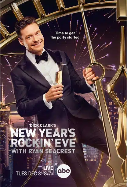 Who is Performing and How to Watch   Dick Clarks New Years Rockin Eve with Ryan Seacrest 2025