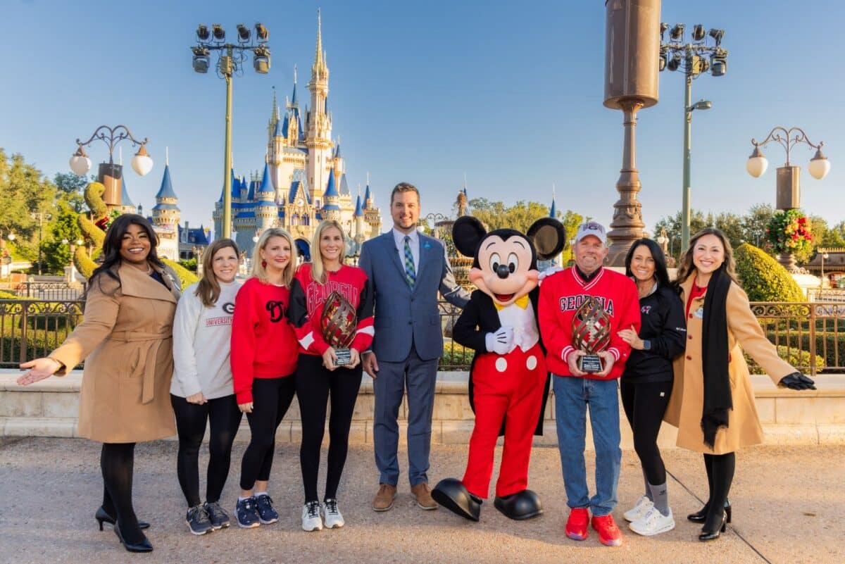 Disney World Celebrates the Gift of Life with Georgia Bulldog Fans