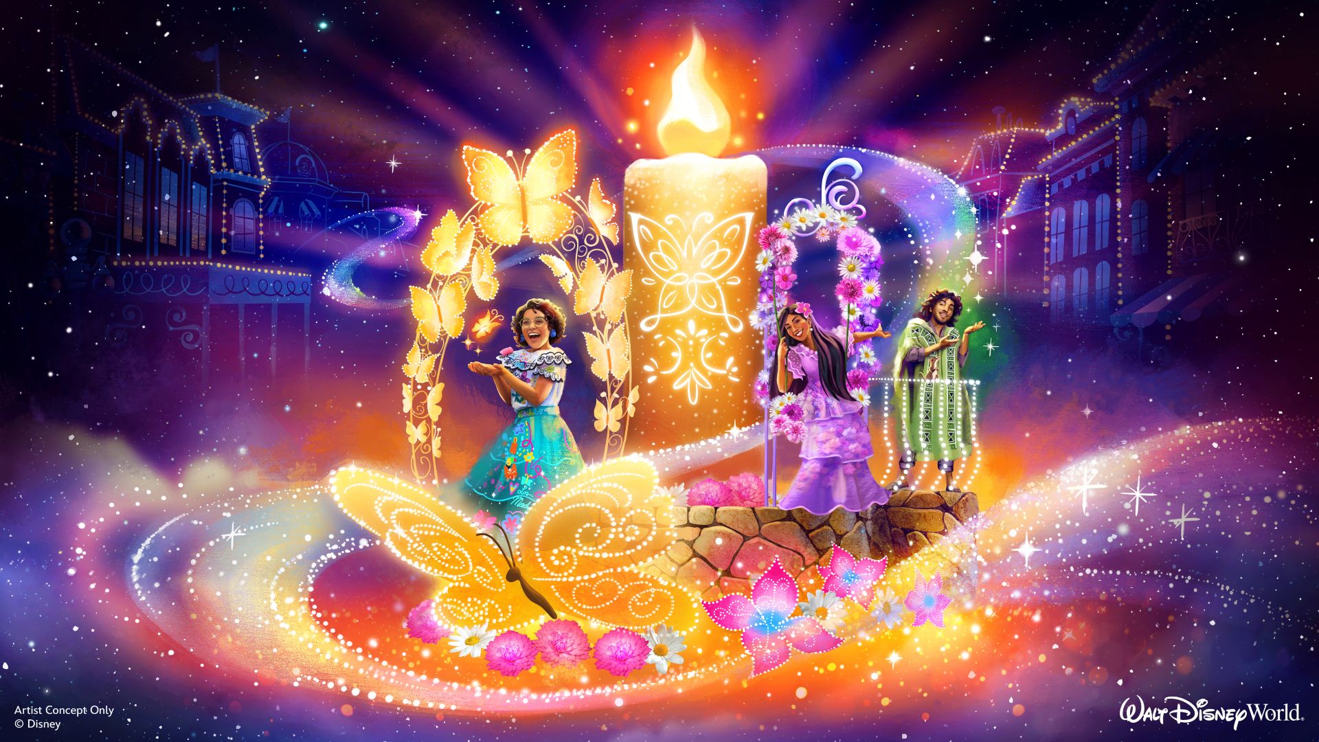 Disney Announces New Nighttime Parade Name Disney Starlight Dream the Night Away Coming to Disneys Magic Kingdom in 2025