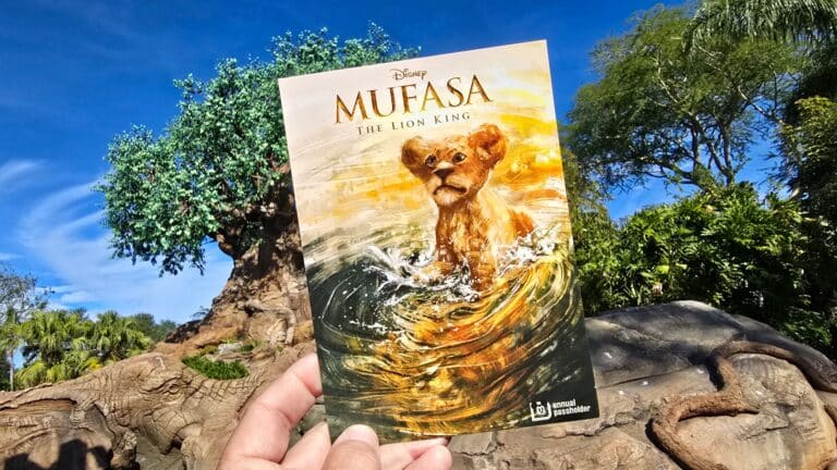 Walt Disney World Annual Passholders - Celebrate "Mufasa: The Lion King" Artwork Postcard Now Available at Disney's Animal Kingdom