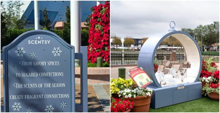 Festive Fragrances presented by Scentsy during Epcot's Festival of the Holidays 2024