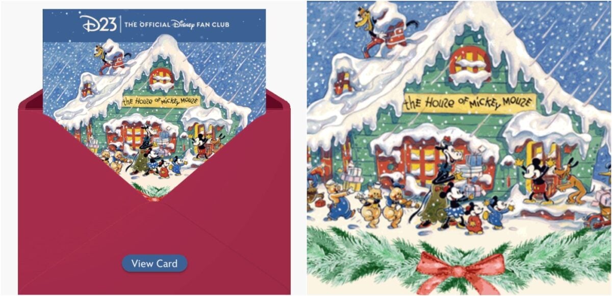 Ho Ho Ho Larious Bob Iger D23 Digital Christmas Card 2024 Goes Wrong