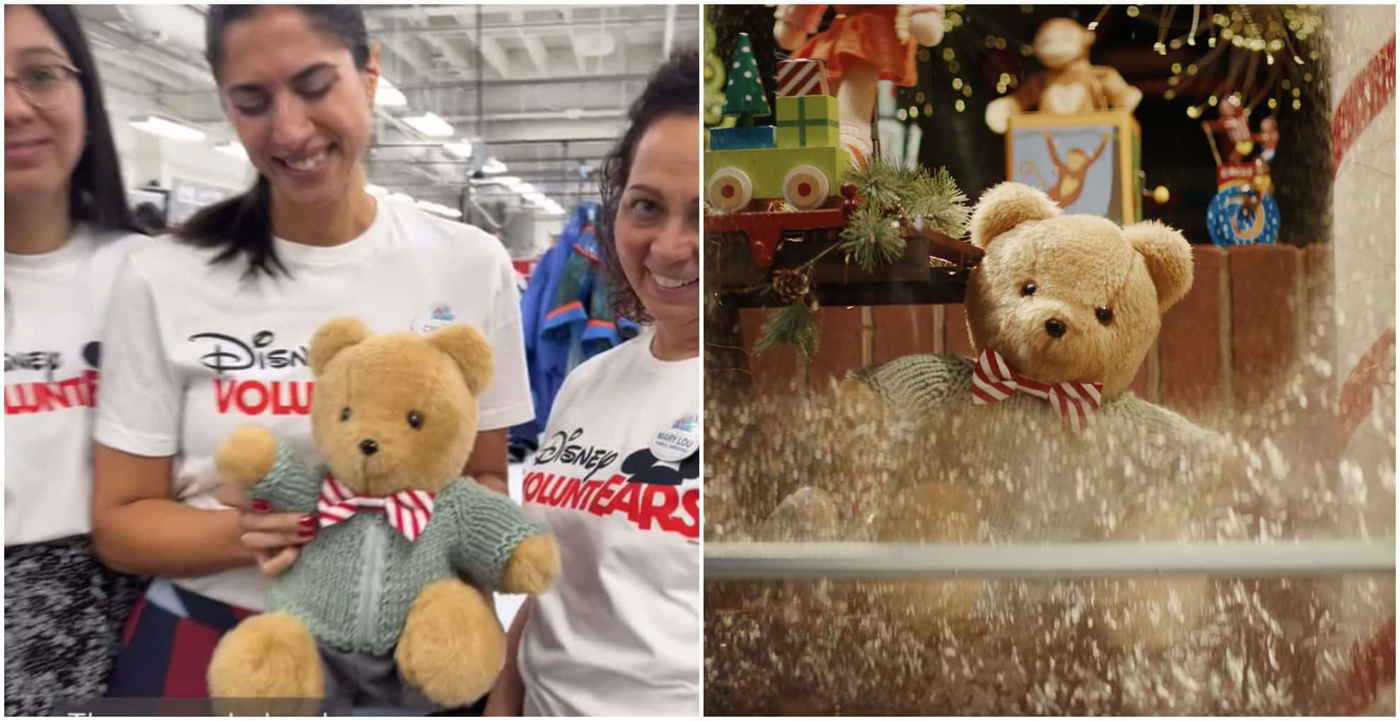 Meet Walter Joshua Stripes III Disney Parks Bespoke Spokes Bear for Disney Ultimate Toy Drive 2024