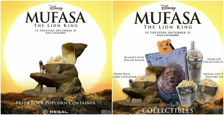 Disney's "Mufasa" Price Rock Popcorn Bucket Coming to Regal along with Collectibles